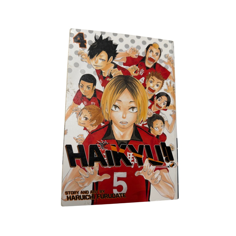 Haikyu!! Vol 4 Manga Haruichi Furudate Shonen Jump English Paperback